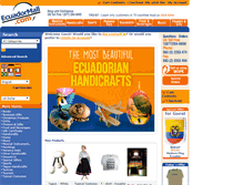 Tablet Screenshot of ecuadormall.com